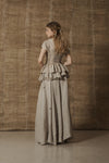 Mutedance 25 Spring/Summer Lace-Up Tunic Top MD-MD25SS02-SAND MD25SS01
